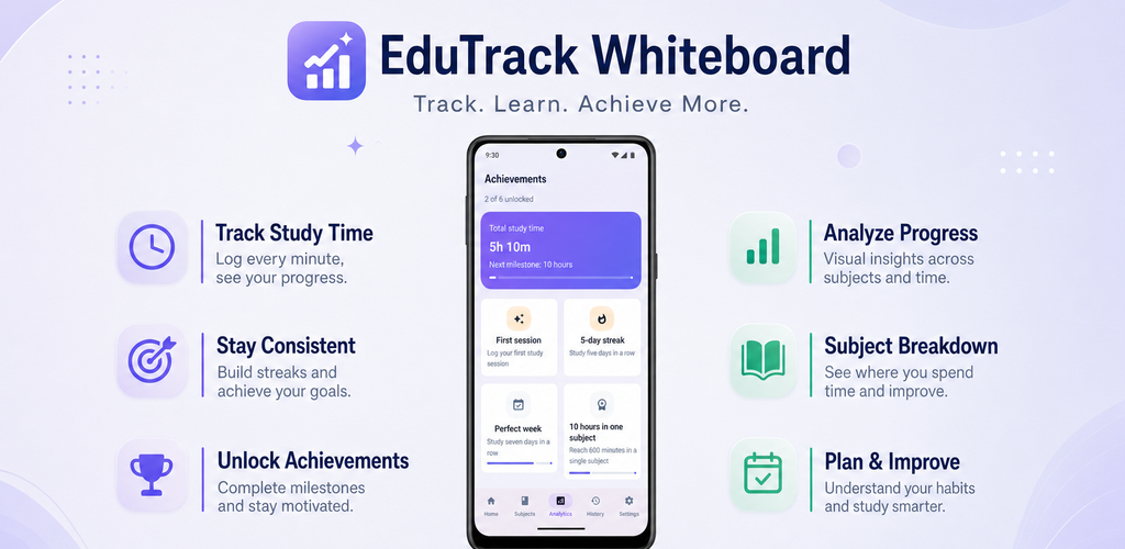 EduTrack Whiteboard promotional banner